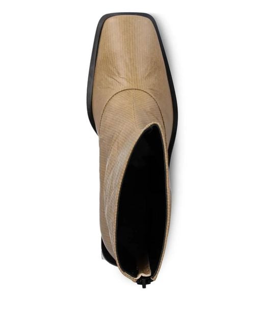 KENZO Brown 75Mm Kimi Square-Toe Boots