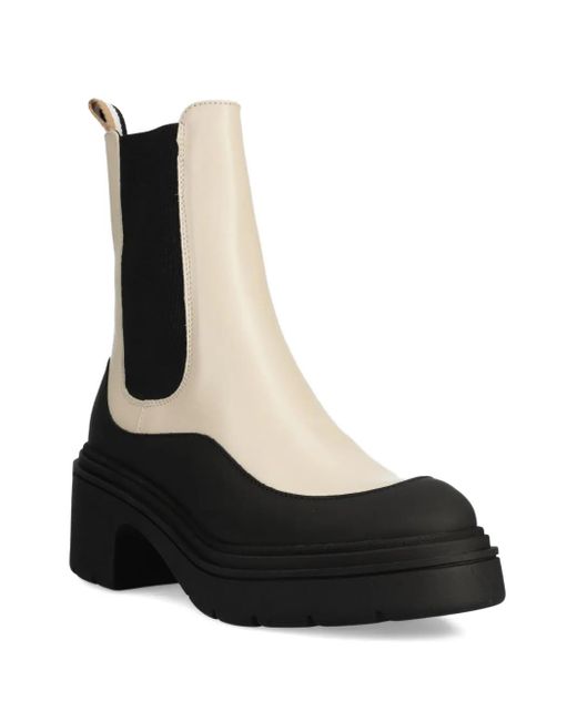 Boss Black 70Mm Elastic-Panels Platform Chelsea Boots