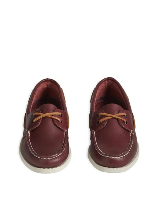 Sperry Top-Sider Brown Leather Boat Shoes