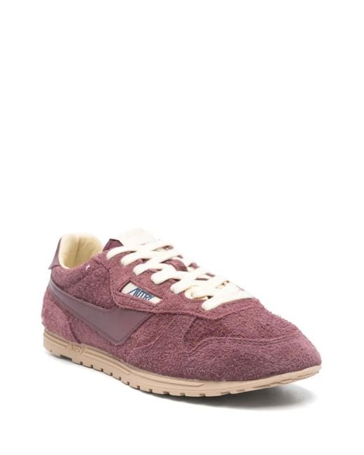 Autry Purple Windspin Sneakers
