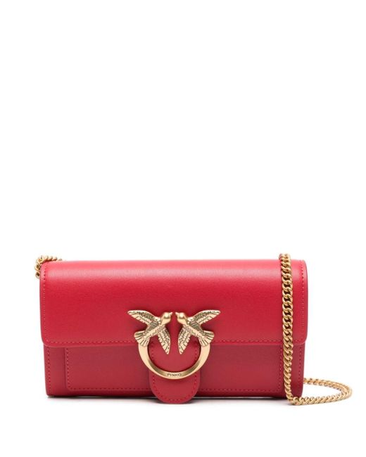 Pinko Red Love Bag Clutch Bag