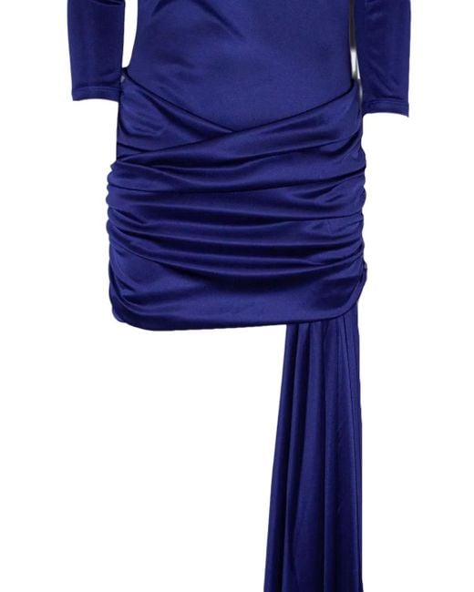 Abito Corto Wendell Con Spalle Scoperte di ANDAMANE in Blue