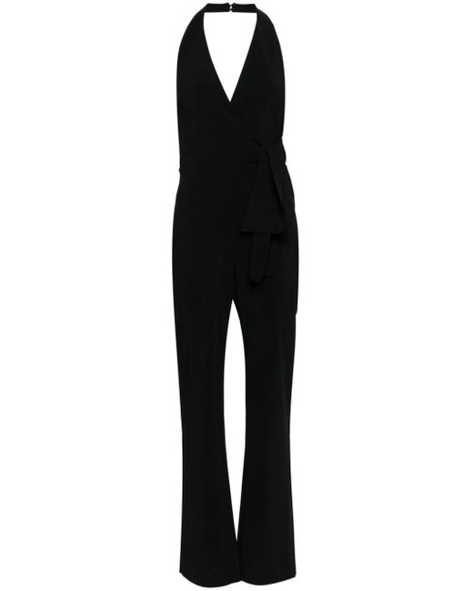 Pinko Jumpsuit Met Halternek in het Black