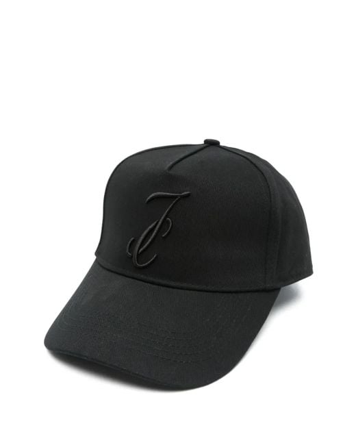 メンズ Jacob Cohen ロゴ キャップ Black
