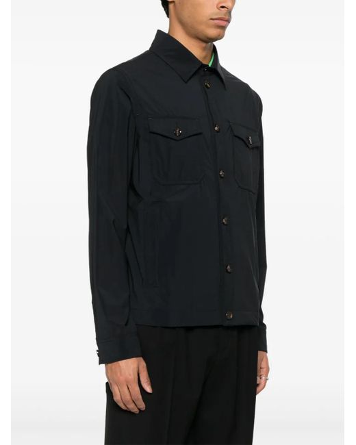 Moorer Black Ade Jacket for men