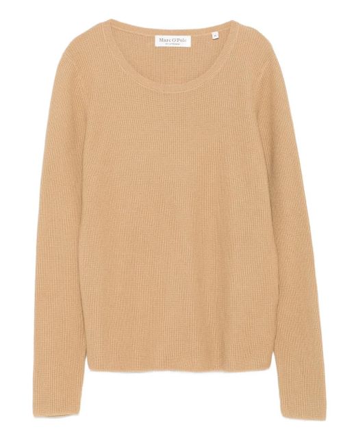 Marc O' Polo Natural Pullover mit rundem Ausschnitt
