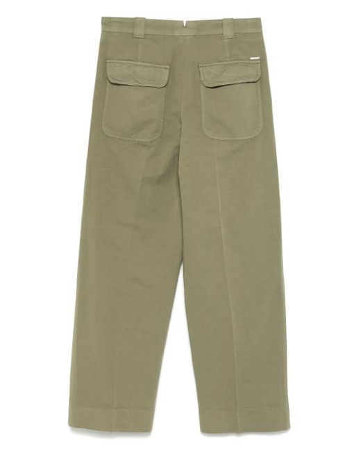 Incotex Green Straight Trousers
