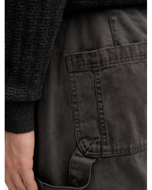 Barbour Black Patch Pockets Trousers for men