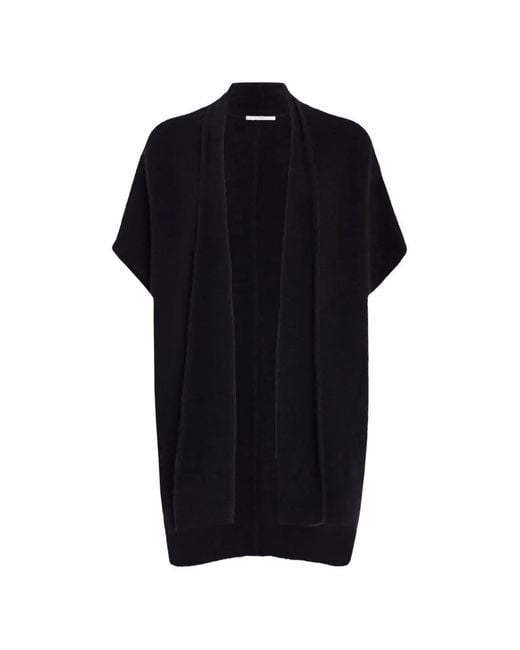 High Black Prudence Open-Front Cardigan