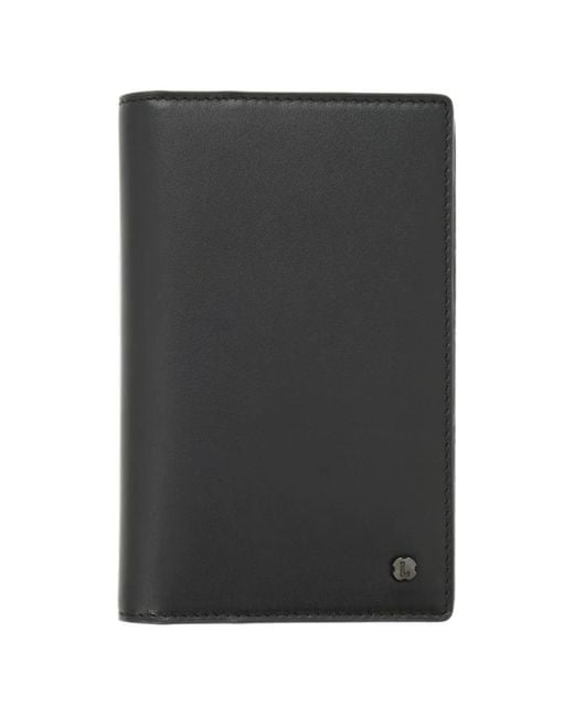 Lottusse Black Borne Leather Wallet for men