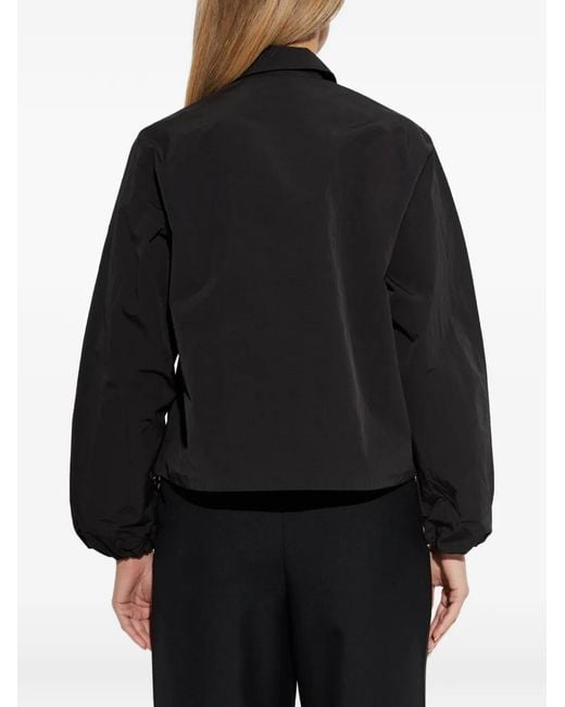 Officine Generale Black Marla Zip Jacket