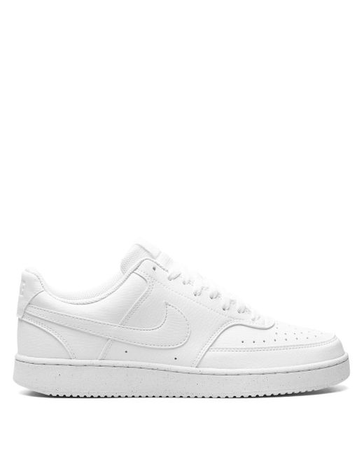 Nike White Court Vision Low-top Sneakers for men