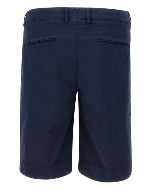 Devore Blue Pleated Shorts for men