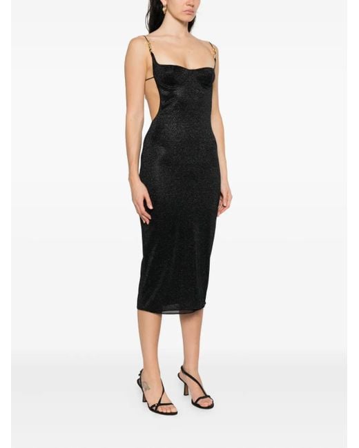 Oseree Black Dresses