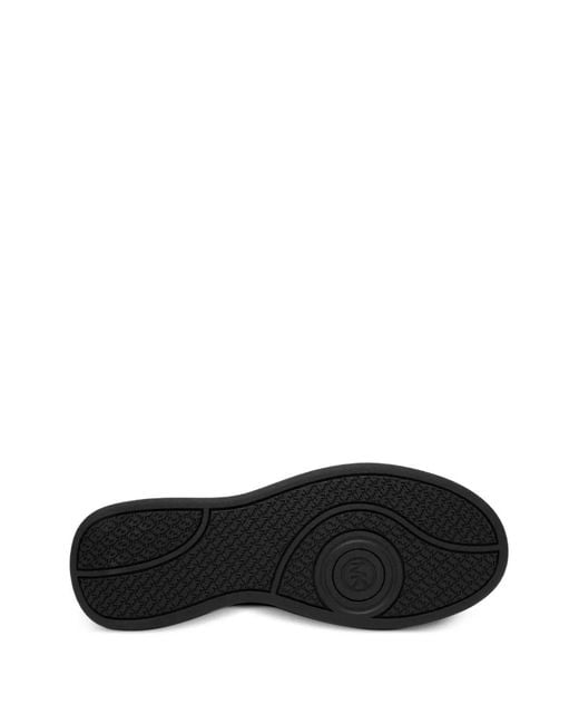 MICHAEL Michael Kors Black Emmy Zip-Fastening Monogram Sneakers