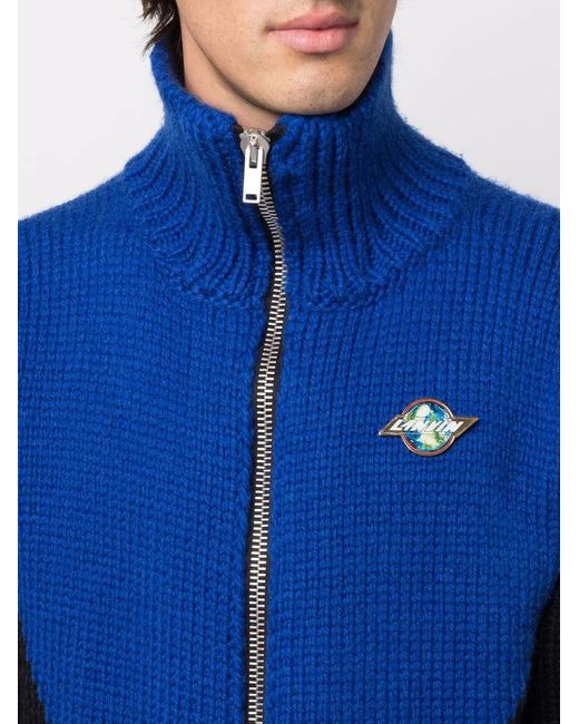 Lanvin Blue Pins Multicolour for men