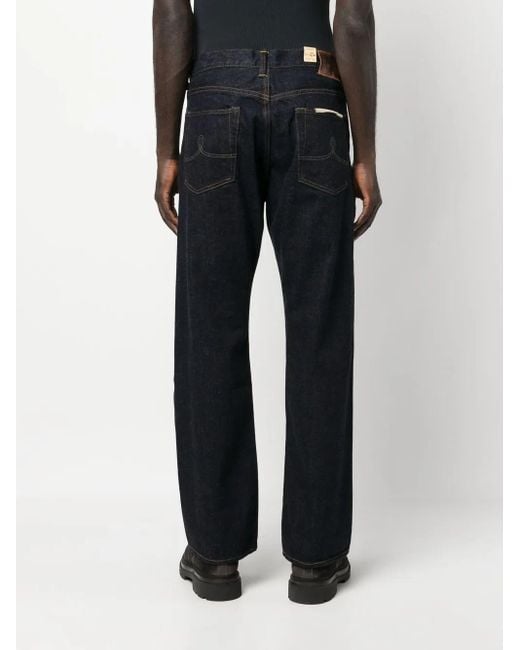 Vaqueros Rectos RRL de hombre de color Blue