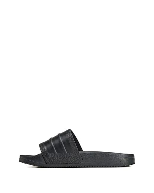 Adidas Black X Arte Claquettes À Rayures for men