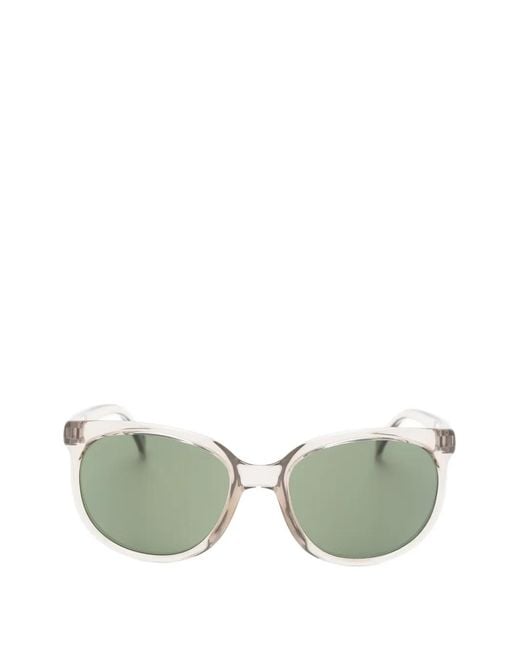 Vuarnet Green Geometric-Frame Sunglasses