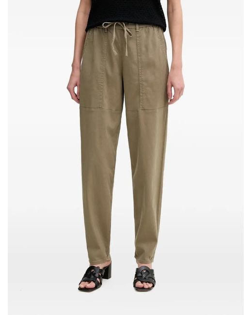 Mos Mosh Natural Drawstring Trousers