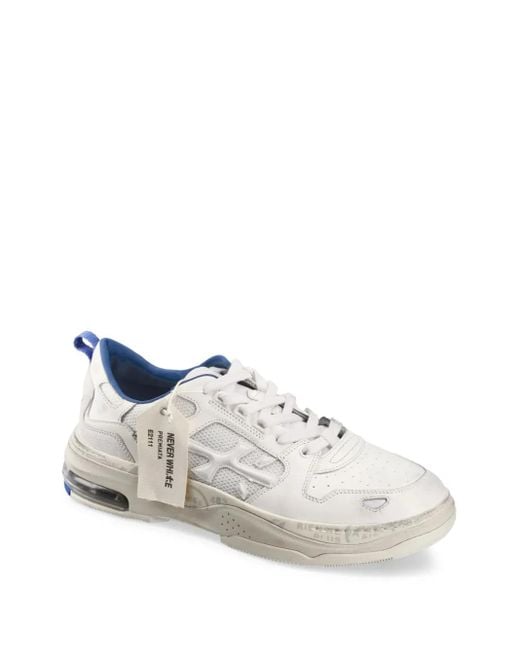 Premiata White Drake Sneakers for men