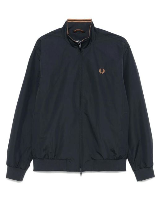 Fred Perry Blue Brentham Jacket for men