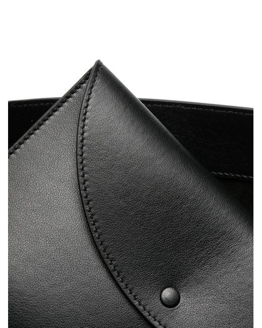 Neous Black Thea Panelled Shoulder Bag