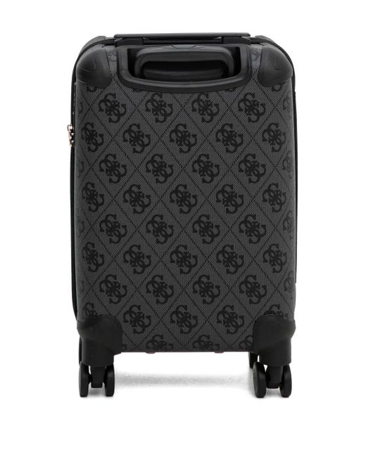 Guess Black Monogram Luggage