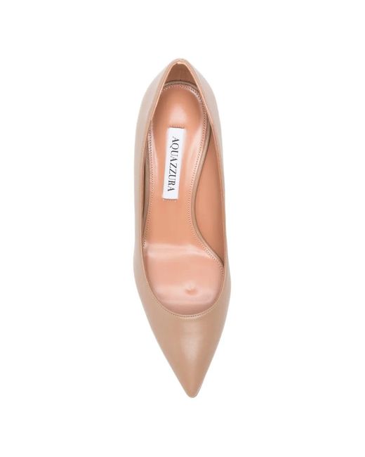 Aquazzura Natural Escarpins Purist À Bout Pointu