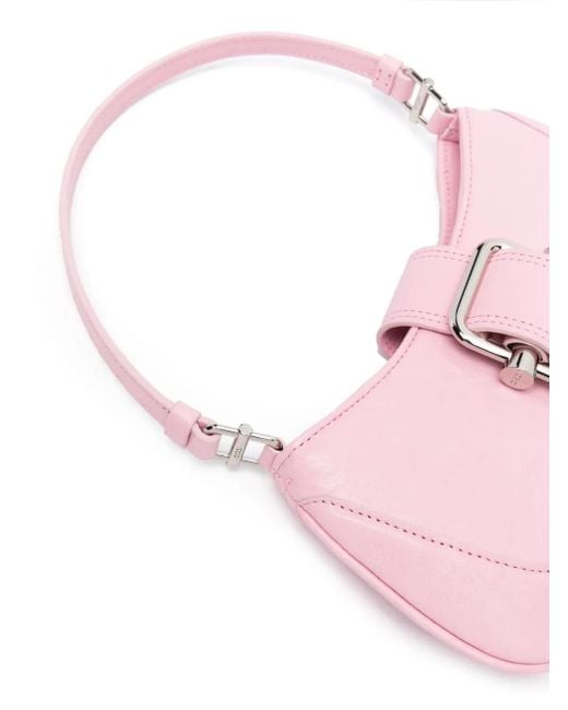 OSOI Brocle レザーハンドバッグ S Pink