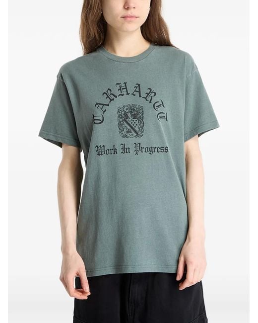 Carhartt Blue Coat Of Arms T-Shirt