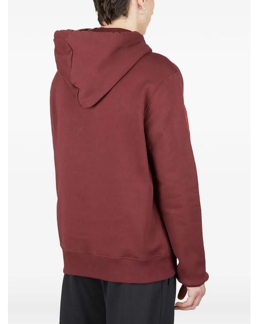 Lanvin Logo-Embroidered Hoodie for men
