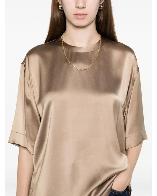 Totême  Natural Round-Neck T-Shirt