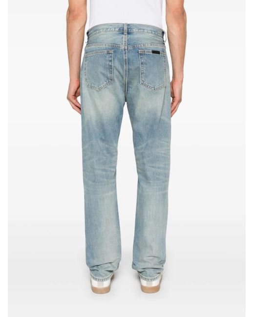 Fear Of God Straight Jeans in het Blue voor heren