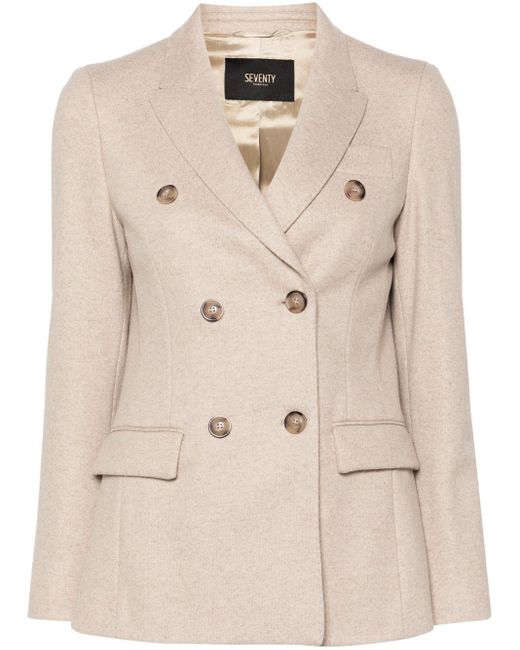 Seventy Natural Wool Blazer