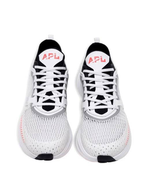 Athletic Propulsion Labs White Euphoria Mesh-Panelled Sneakers for men