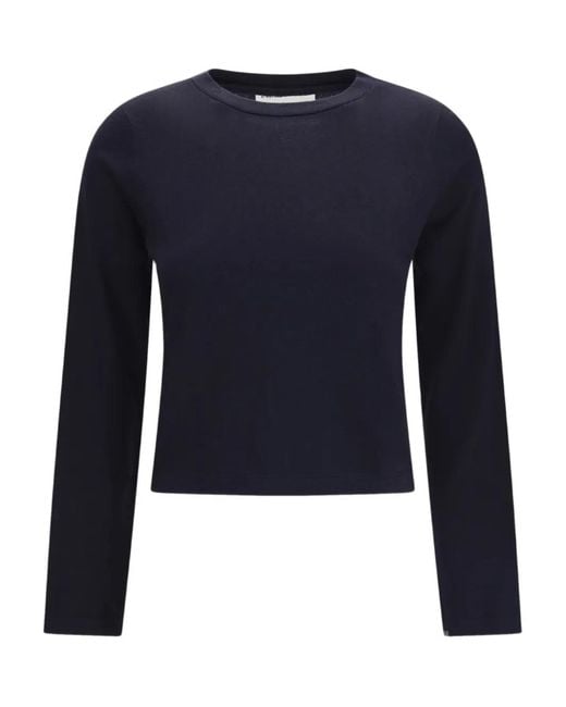 Extreme Cashmere Blue N°451 Lisa Long-Sleeve T-Shirt