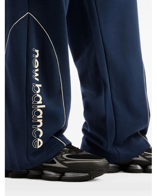New Balance Blue Pantalon De Jogging Trackside for men