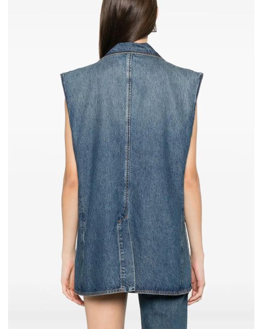 Coperni Denim Jack in het Blue