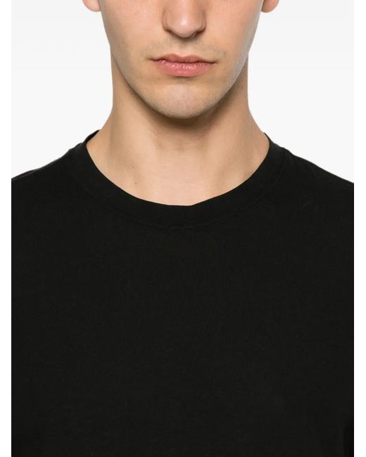 Gran Sasso Black T-Shirt À Manches Courtes for men