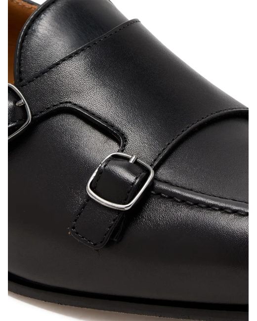 STURLINI FIRENZE Black Savio Monk Shoes for men
