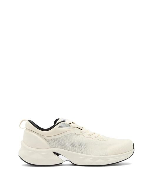 Jimmy Choo White Diamond Run Mesh Sneakers for men