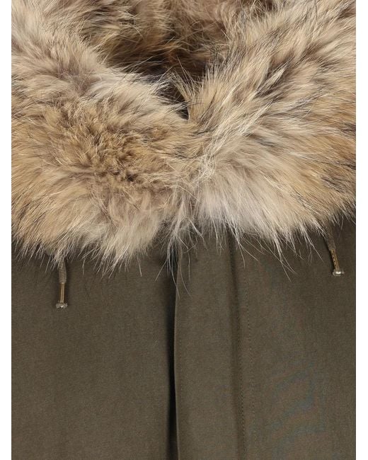 Fortela Green Hooded Parka