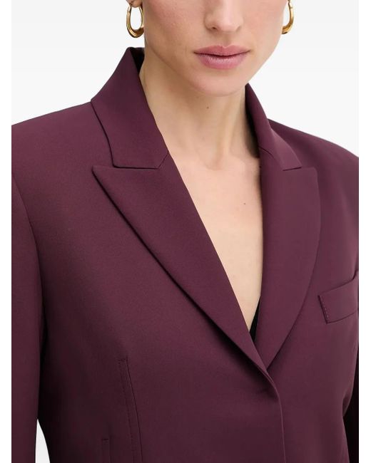 Blazer con aplique de insecto Patrizia Pepe de color Purple