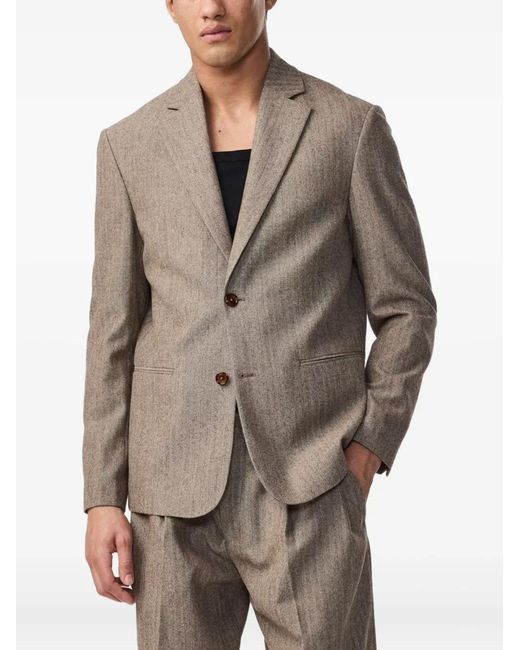 NN07 Brown Timo Jacket for men