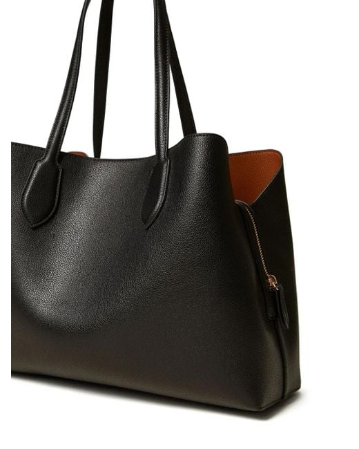 Twinset Black Zip-Fastening Double-Handle Tote Bag