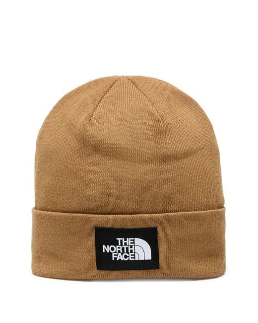 The North Face Natural Logo-Patch Beanie