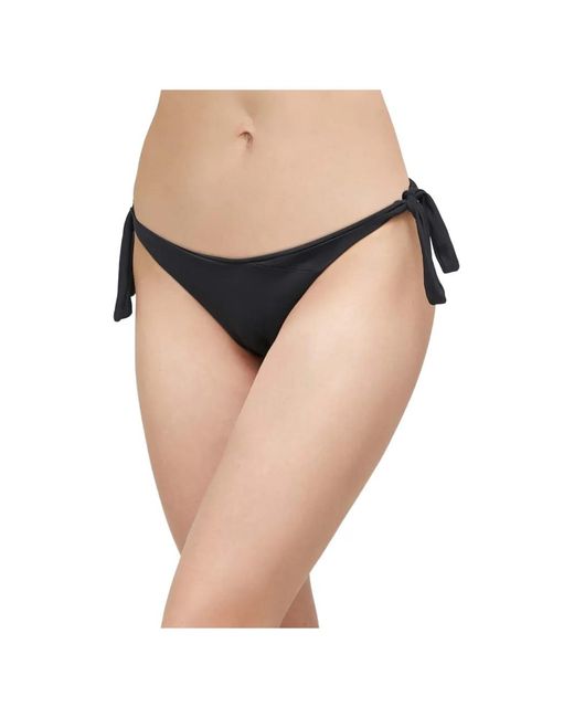 Trussardi White Side-Tie Bikini Bottoms