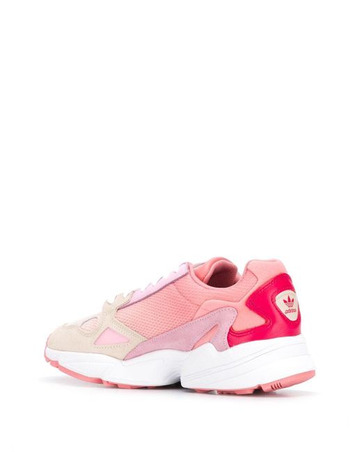 adidas pink falcon sneakers