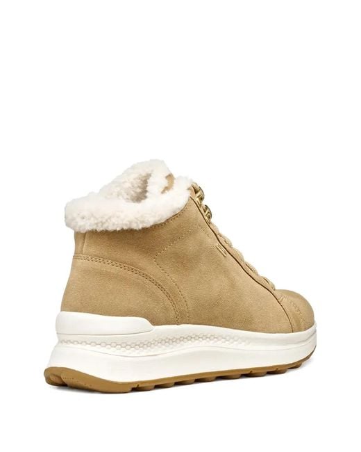 Geox Natural Spherica Actif X2 Lace-Up Fastening Boots
